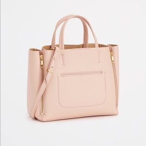 NWT Ann Taylor Signature Mini Tote - Light Pink