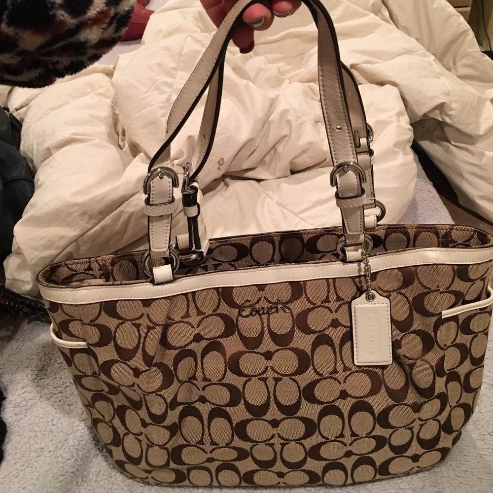 Brown Coach Bag