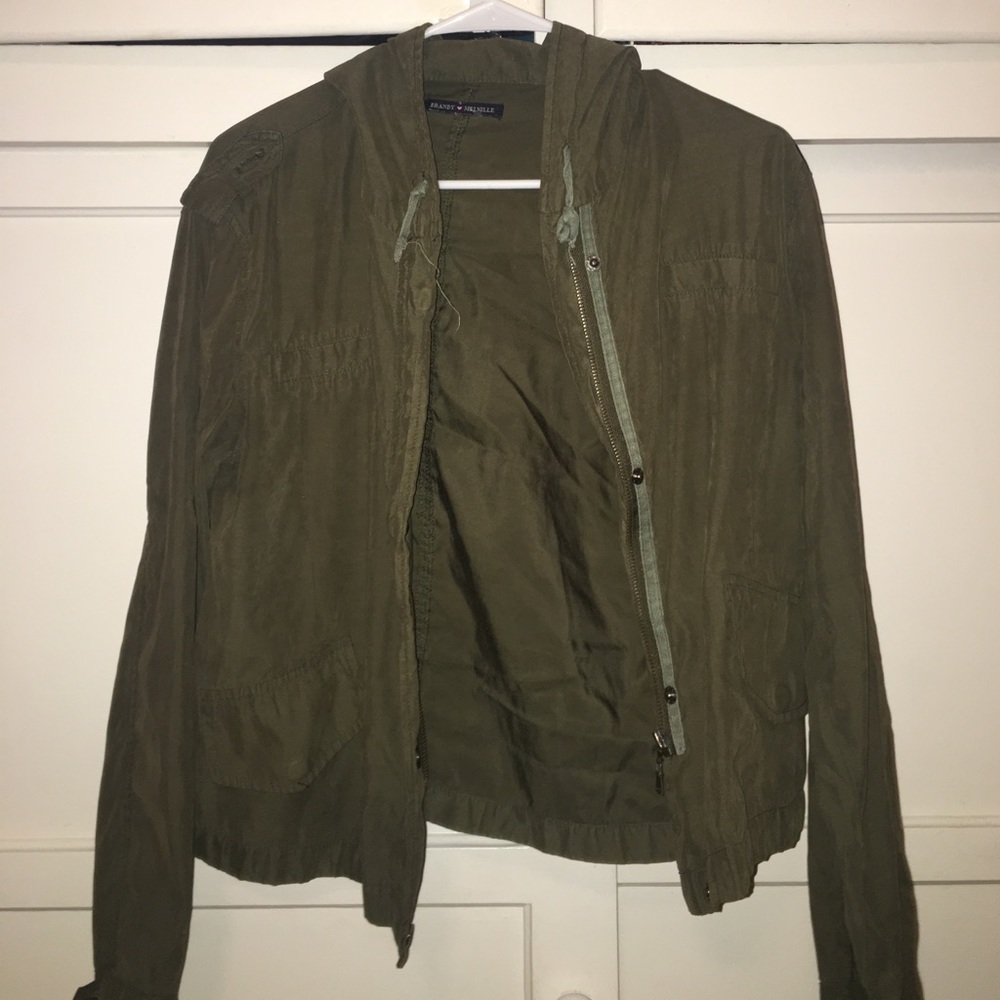 BRANDY MELVILE GREEN JACKET