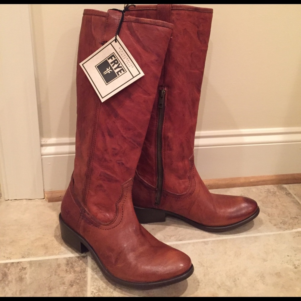 Frye Carson Zip Riding Boot