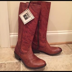 Frye Carson Zip Riding Boot