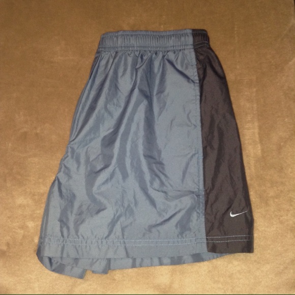 Nike Old School Blue Color Block Shorts - Picture 3 of 8