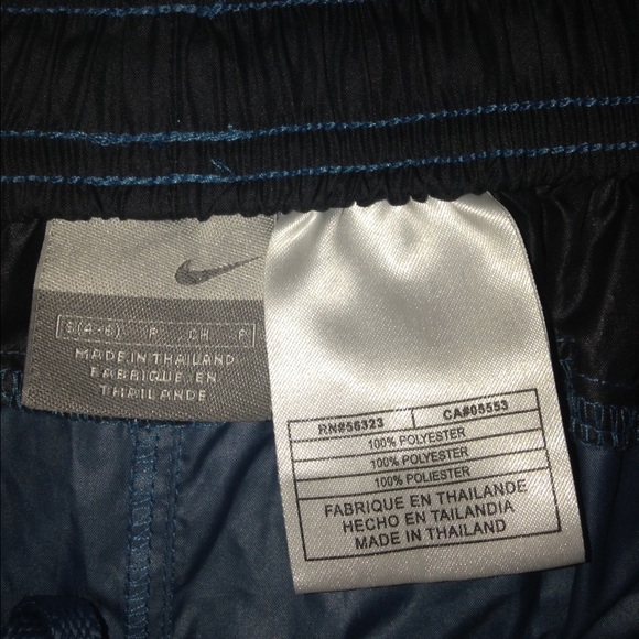 Nike Old School Blue Color Block Shorts - Picture 8 of 8