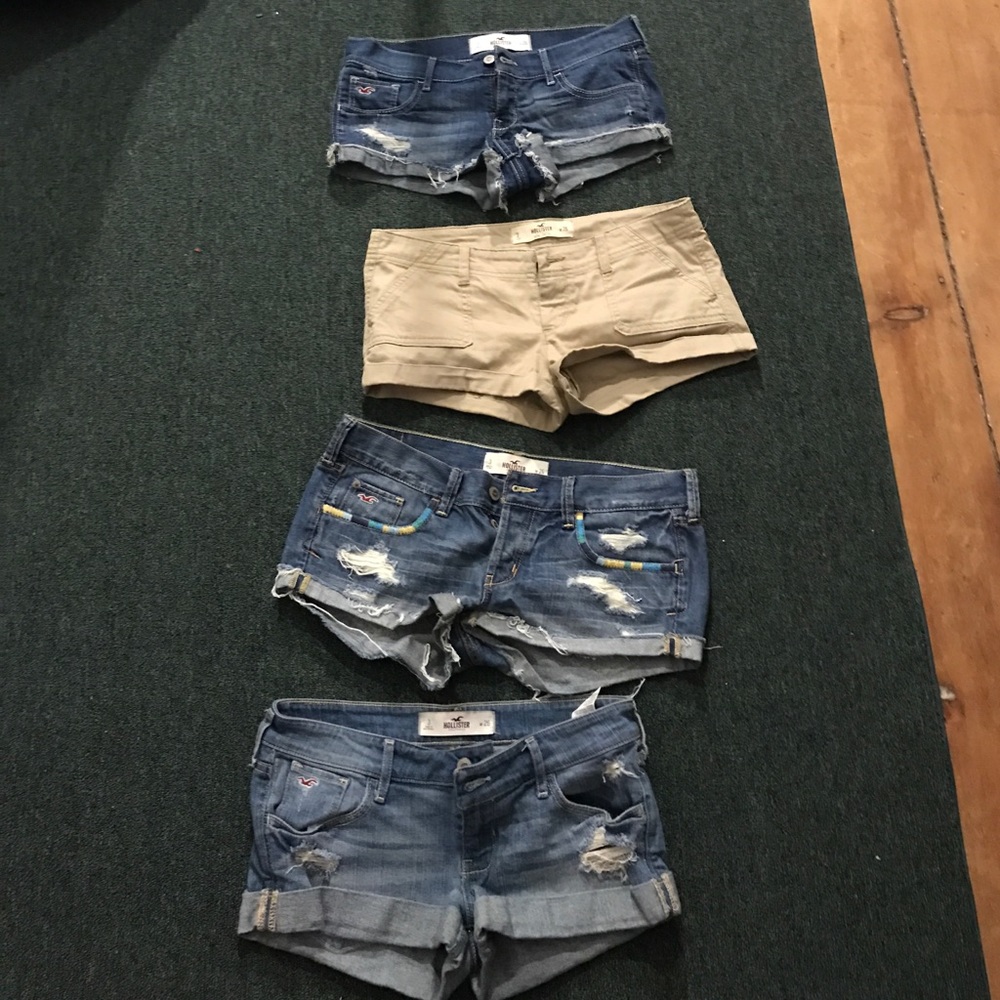 Bundle of hollister shorts!
