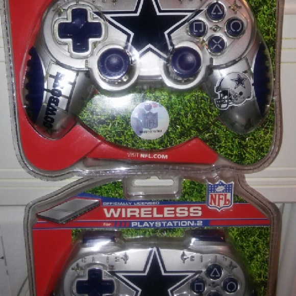 Dallas Cowboys Wireless  PS2 Controllers - Picture 2 of 2