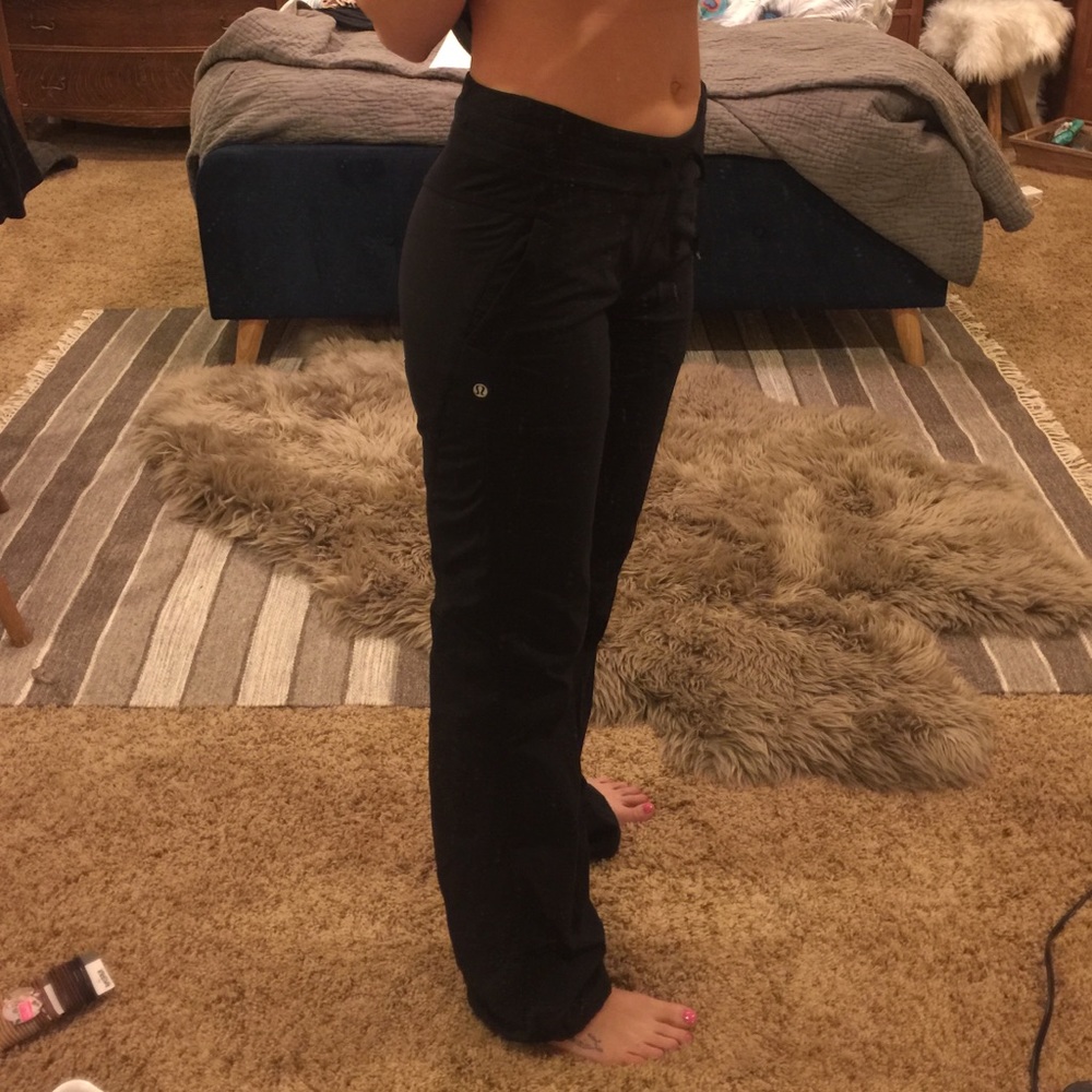 Black Lululemon pants