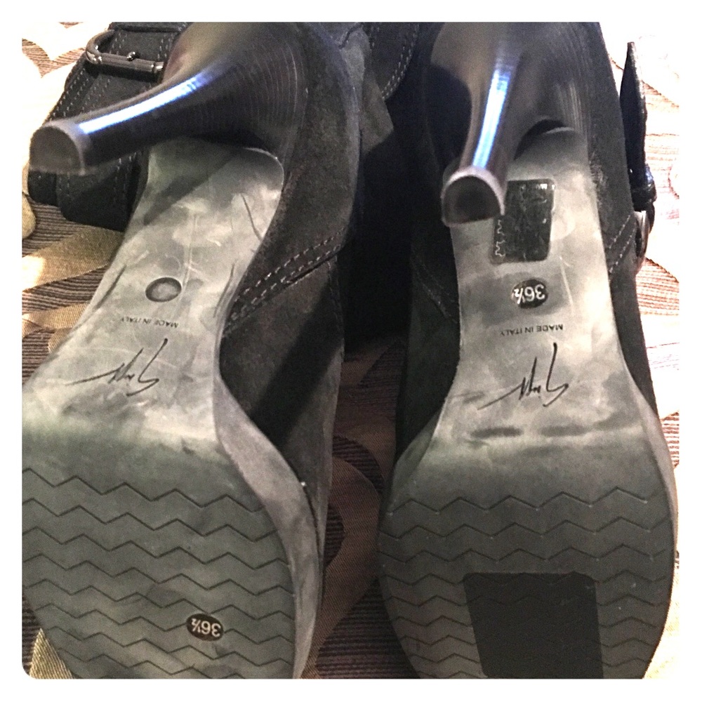 Giuseppe Zanotti black suede boots