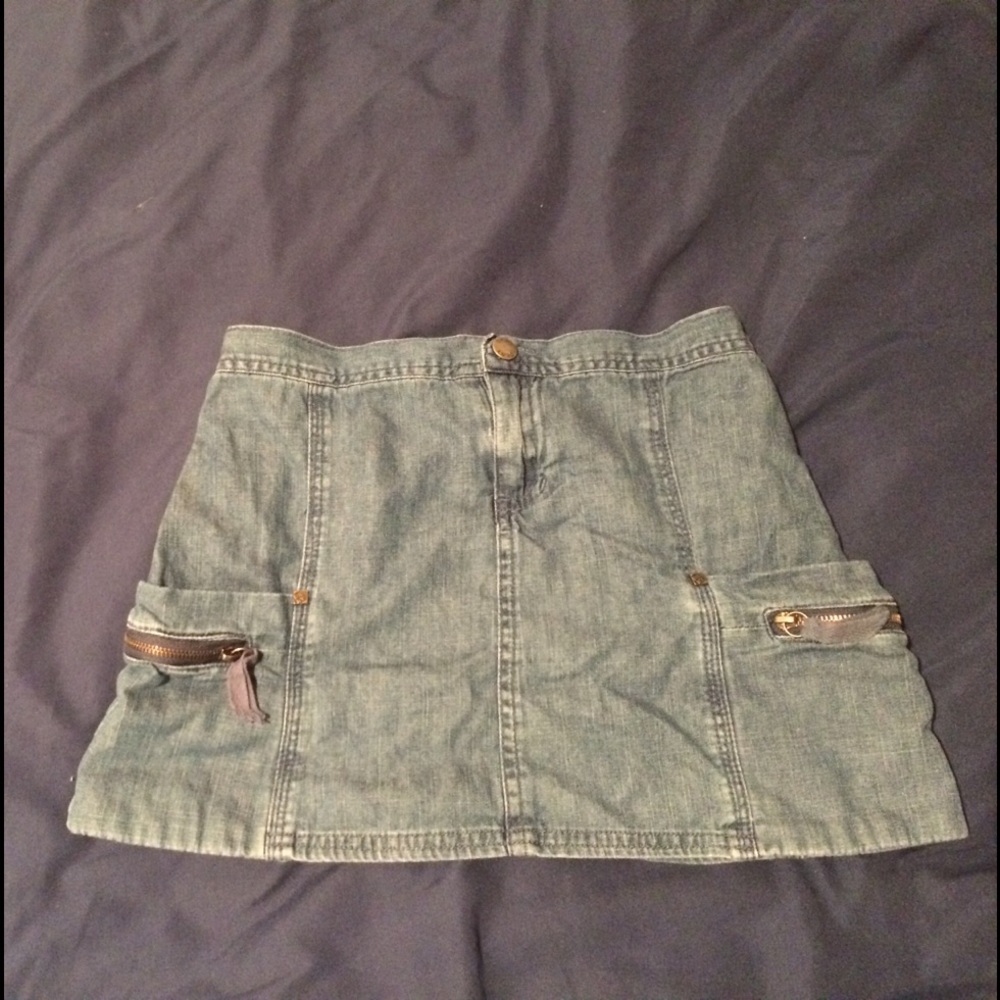 Denim skirt