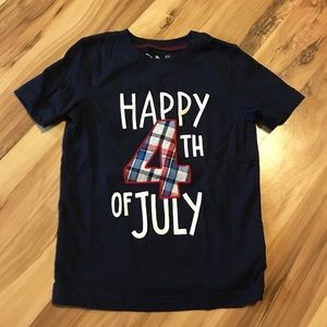 Boys size 3T happy 4th of July t-shirt