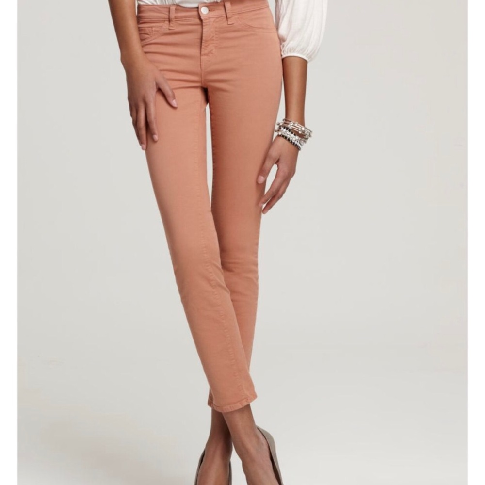 J Brand luxe twill skinny jeans in Tiger's Eye
