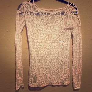 Free People Lace Top