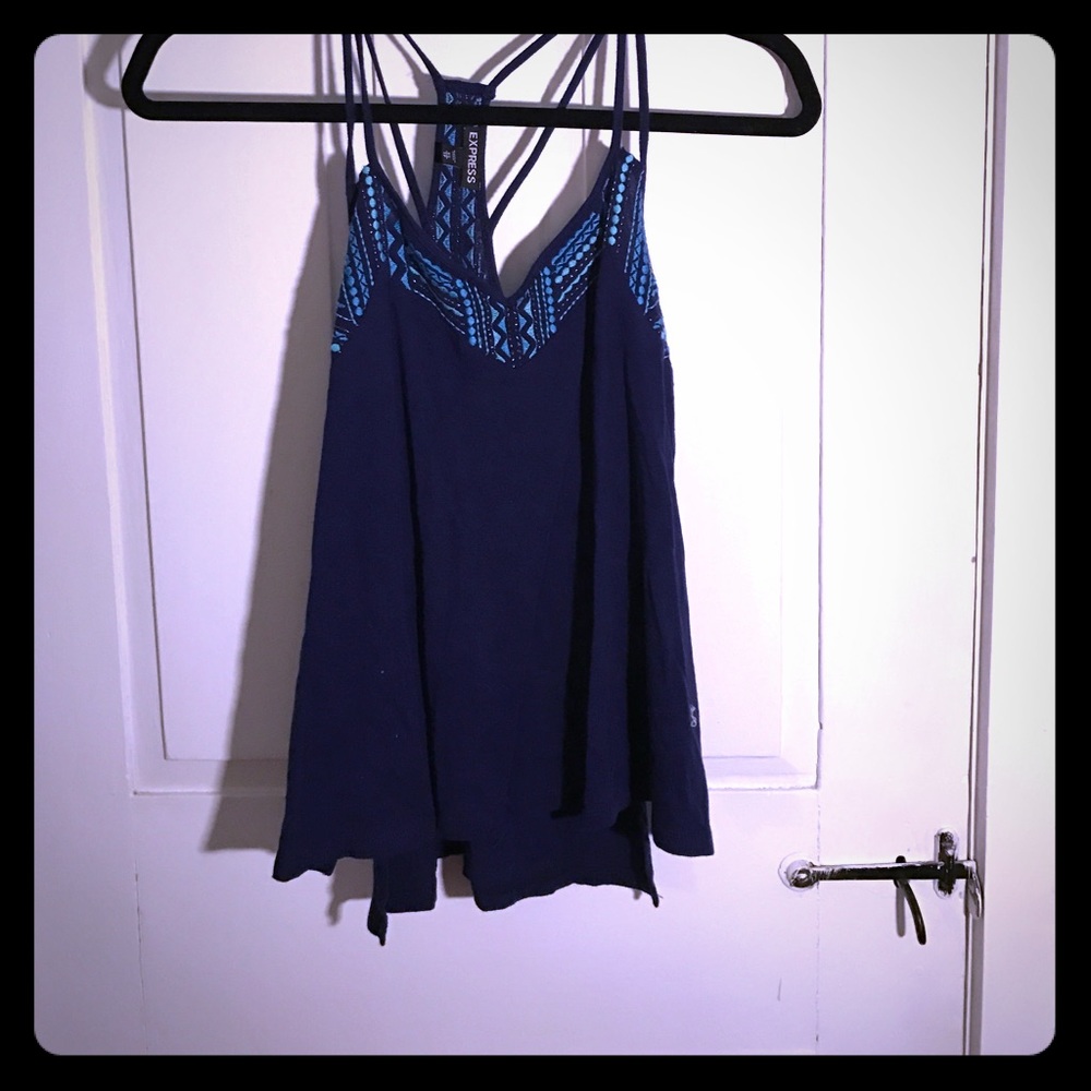Blue express tank