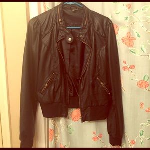 H&M leather jacket. Size 10