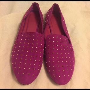 Studded Detail Loafer Flats