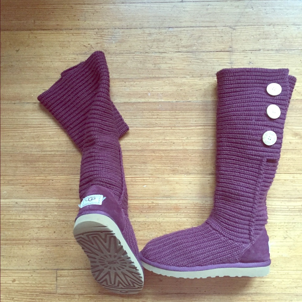 Crocheted UGG boots
