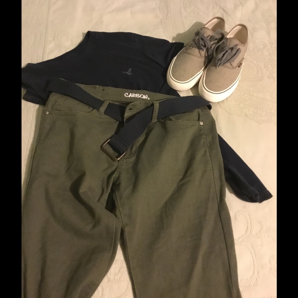 Carbon brand casual pants