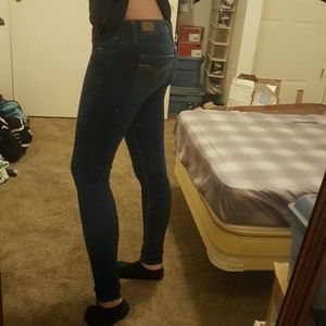 Levi dark blue skinny jeans