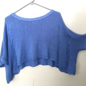 Knitted Hollister crop top