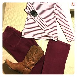 GAP perfect boot corduroys Free gift with purchase