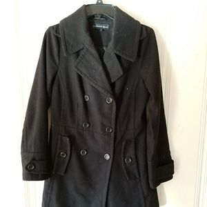 **SOLD** Ambiance apparel, black peacoat