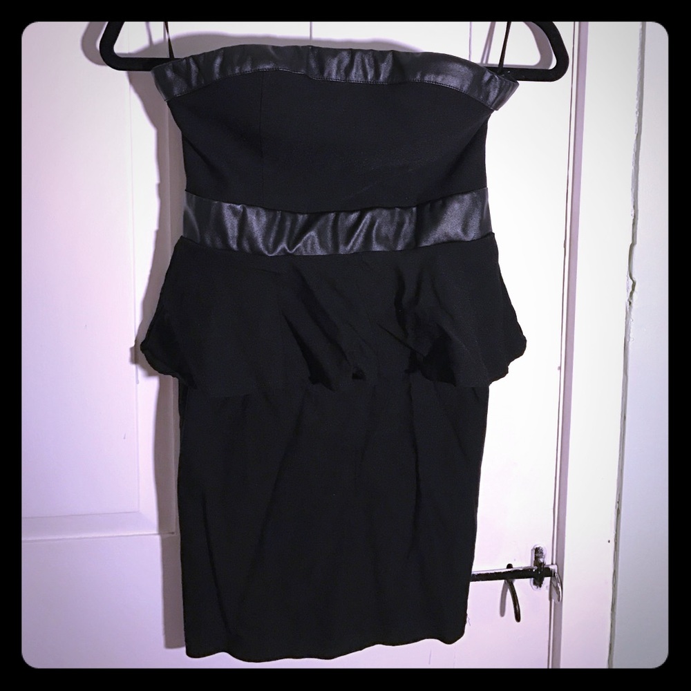 Black cocktail dress