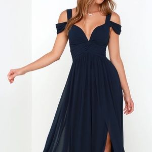 Navy Prom Dress