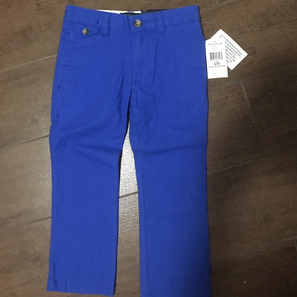 POLO slim fit pants