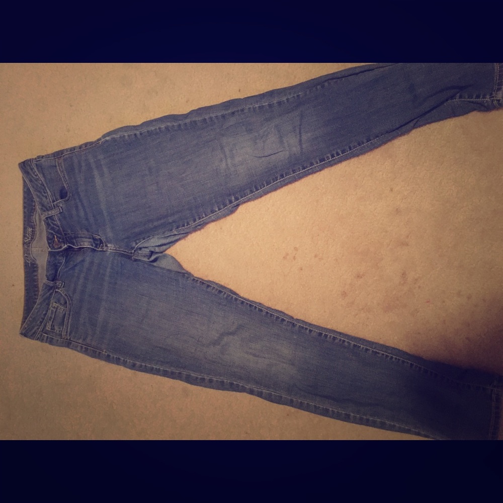 Size 12 long rockstar jeans from old Navy