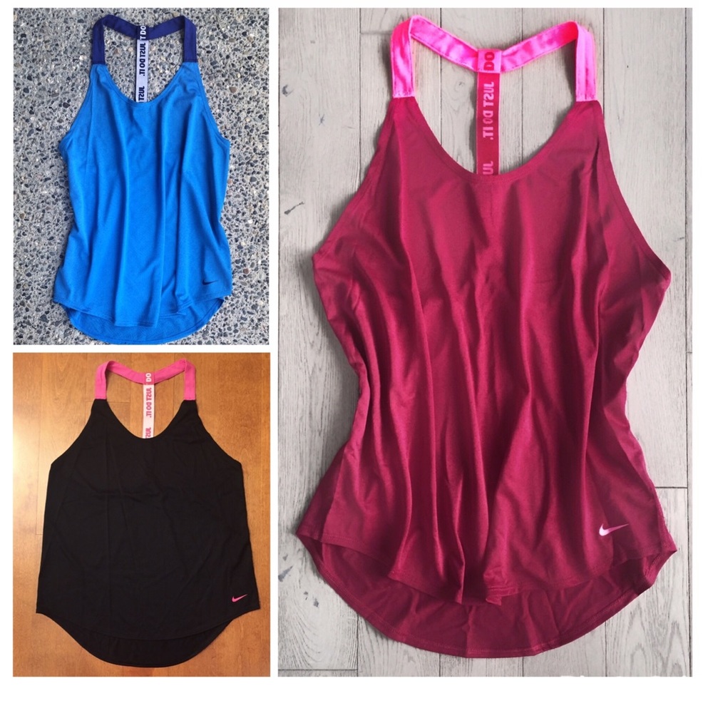 🎉Last Chance🎉 Bundle - 3 Nike Elastiska Tanks
