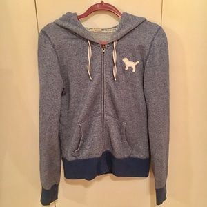 PINK Blue Love Sweater