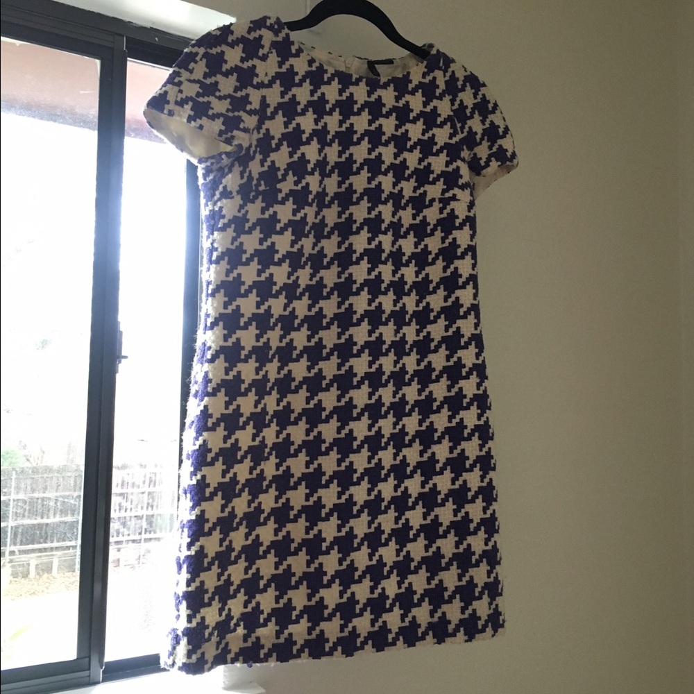 Benetton houndstooth dress