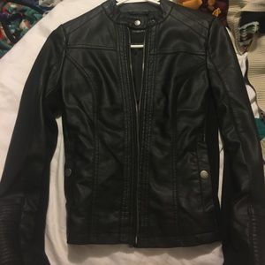 Leather jacket