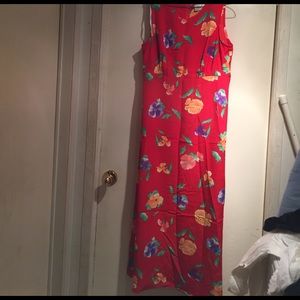 CUTE Maxi-Length Summer Dress NWOT