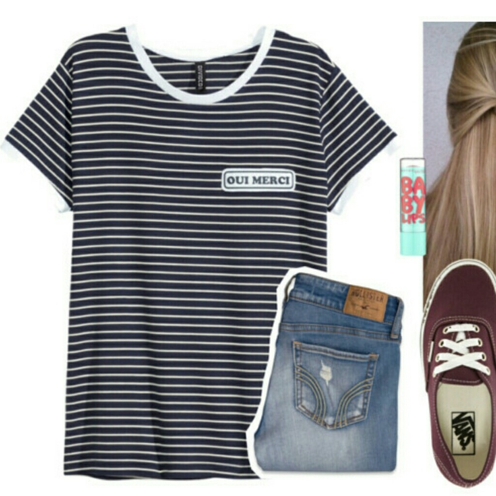 French Striped Tee