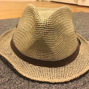 Mesh/weaved hat imported from Mexico