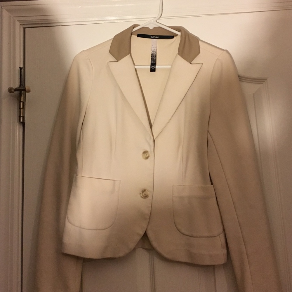 Kenzie cream blazer
