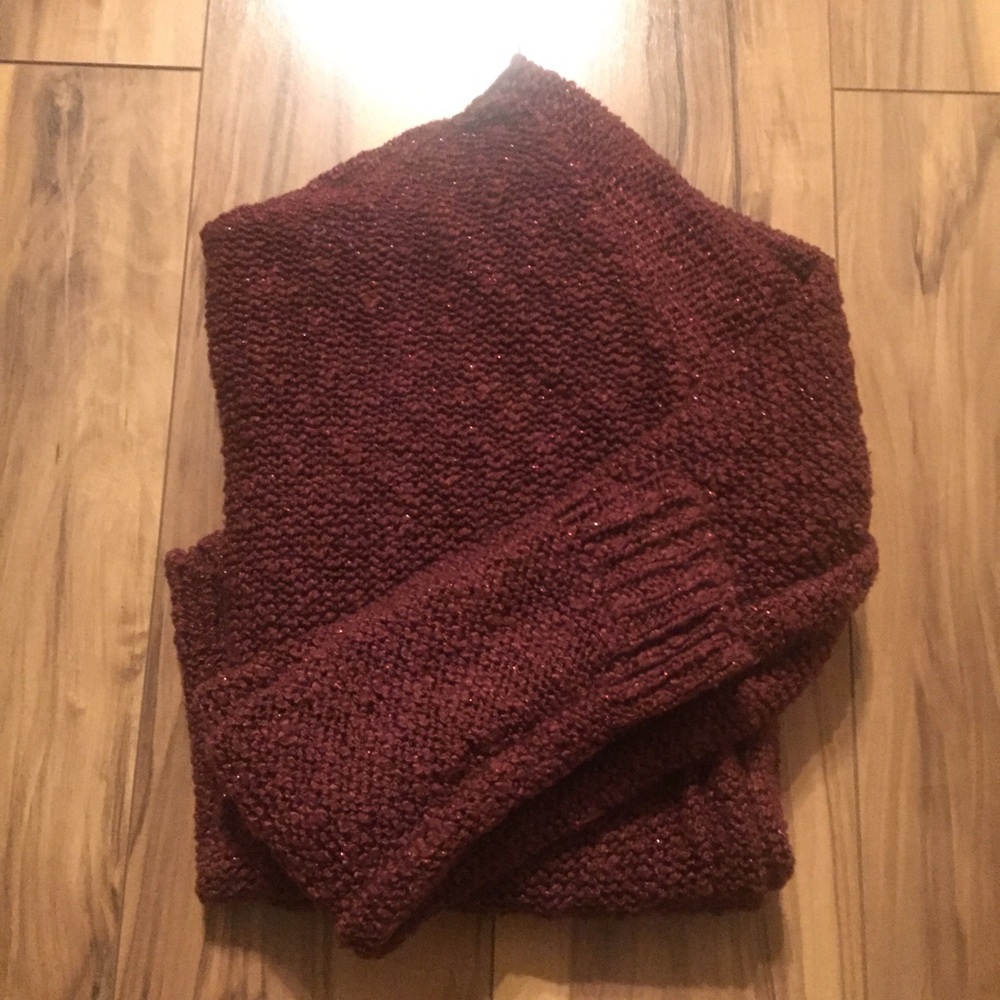 Burgundy Sweater