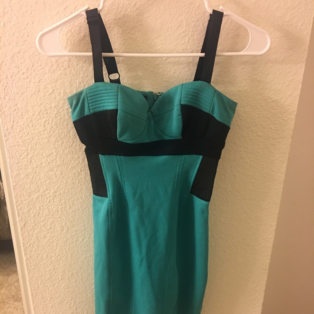 Blue Strap dress