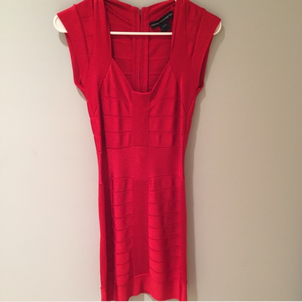 French Connection Red Dress - Picture 3 of 3