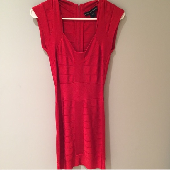 French Connection Red Dress - Picture 3 of 3