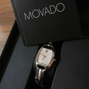 Movado women's "museum" bangle watch