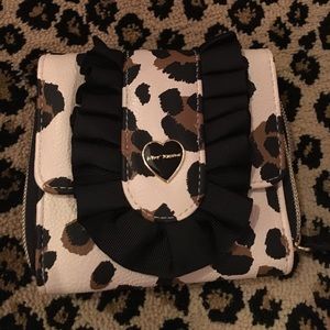 Betsy Johnson Leopard print wallet