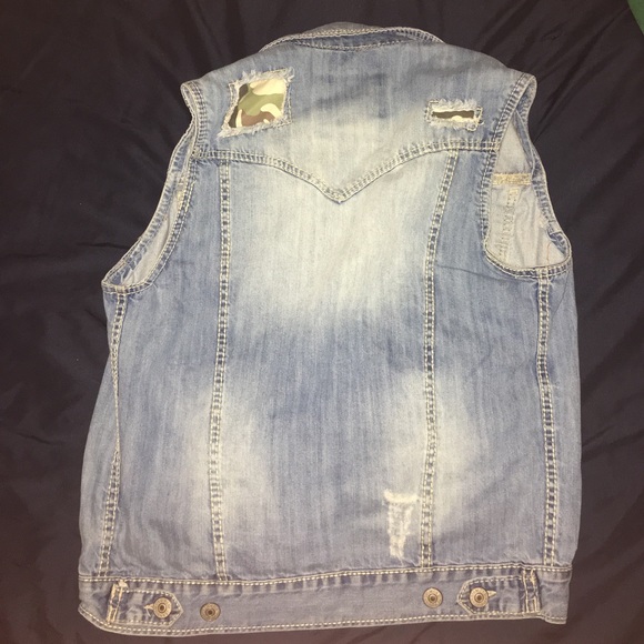 SmokeRise jeans vest - Picture 3 of 3