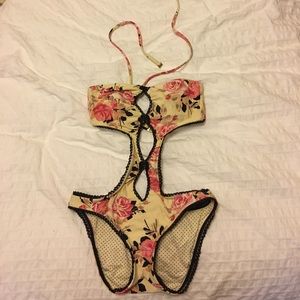 Betsey Johnson One piece Retro Suit