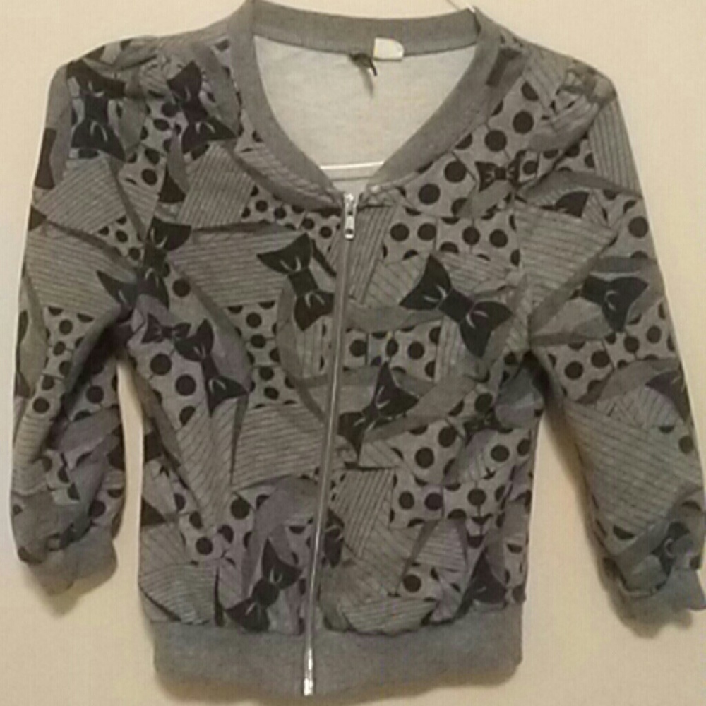 H&M bow jacket