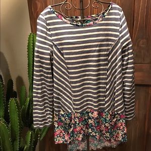 Anthropologie striped top