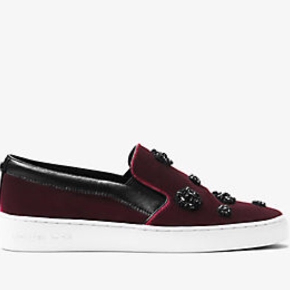 🎉HP🎉 MICHAEL KORS SLIP ON EMBELLISHED SNEAKERS - Picture 2 of 3
