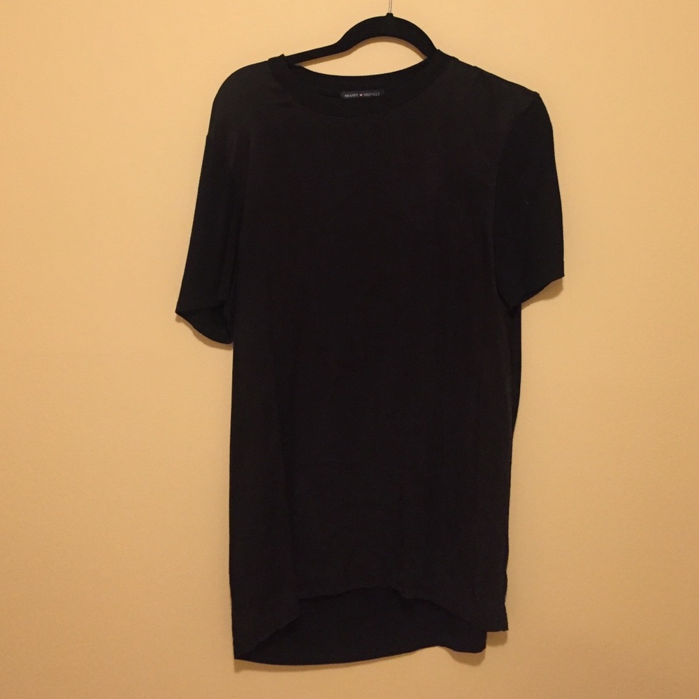 suede t shirt dress