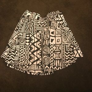 Aztec print skirt