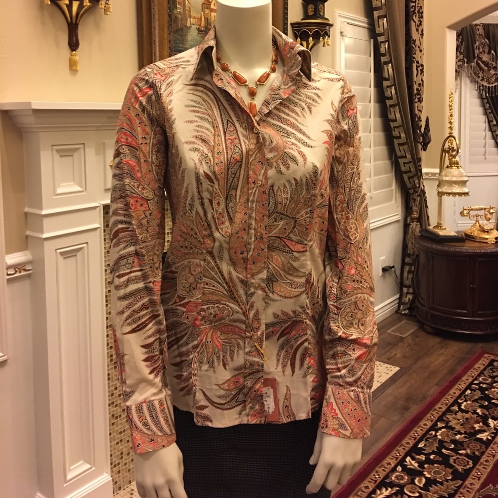 ETRO  shirt made in Italy